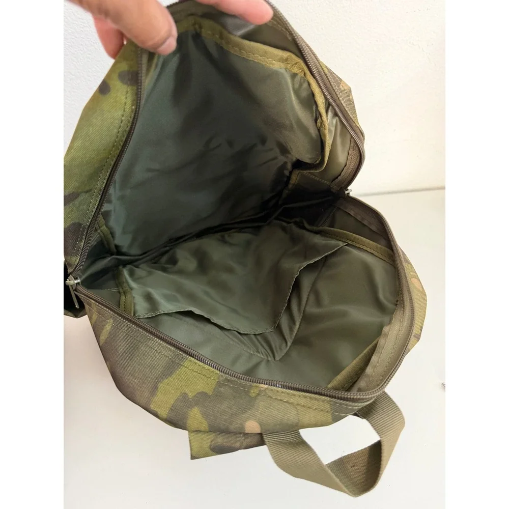 M48 Ops Tactical Backpack Multicam Camouflage Canvas‎ Rucksack Daypack Green